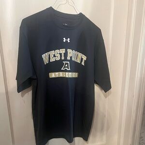 Underarmour West Point shirt (polyester) SMALL dark grey